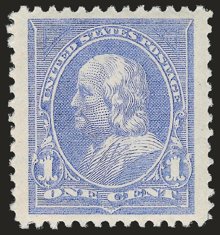 Costs of US Stamp Scott Catalog #246 - 1894 1c Franklin. Robert Siegel Auction Galleries, Dec 2009, Sale 977, Lot 271