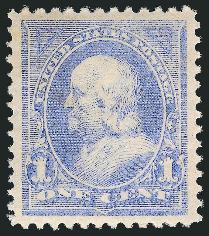 Value of US Stamp Scott #246 - 1894 1c Franklin. Robert Siegel Auction Galleries, Dec 2009, Sale 982, Lot 5594