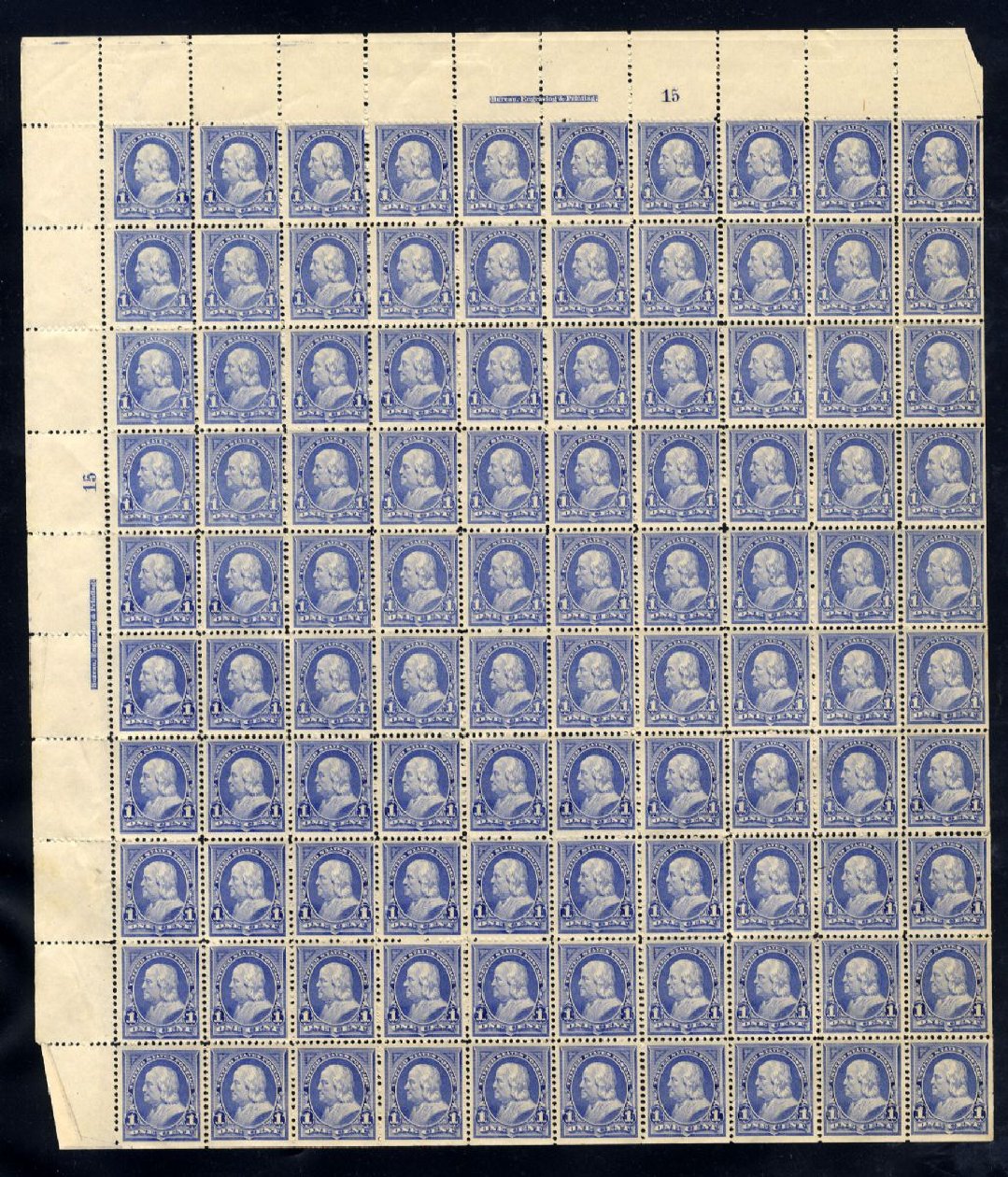 Cost of US Stamps Scott 246 - 1c 1894 Franklin. Cherrystone Auctions, Mar 2008, Sale 200803, Lot 223