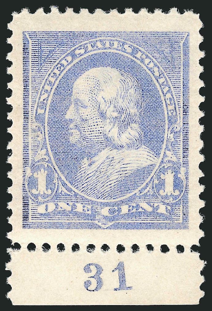 US Stamps Price Scott 246 - 1894 1c Franklin. Robert Siegel Auction Galleries, Dec 2012, Sale 1037, Lot 1863