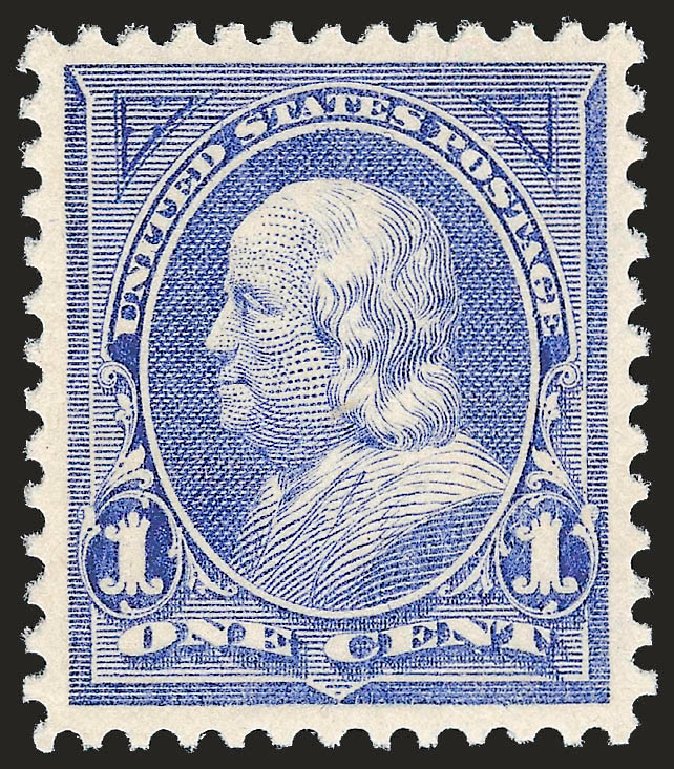 Costs of US Stamp Scott Cat. 246: 1c 1894 Franklin. Robert Siegel Auction Galleries, Jun 2009, Sale 975, Lot 1553