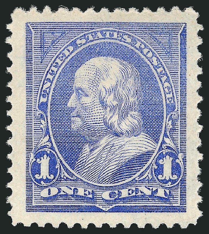 Price of US Stamps Scott Catalogue #246 - 1c 1894 Franklin. Robert Siegel Auction Galleries, Nov 2012, Sale 1034, Lot 226