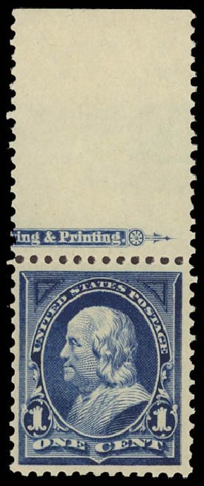Costs of US Stamp Scott Catalog #247 - 1894 1c Franklin. Daniel Kelleher Auctions, Aug 2012, Sale 631, Lot 940
