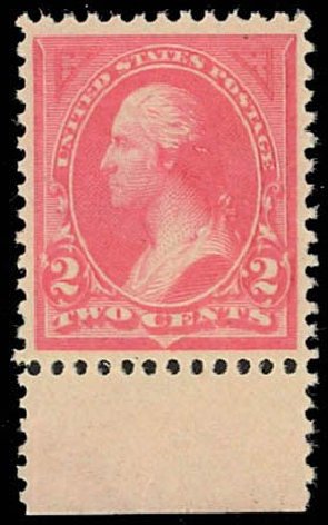 Prices of US Stamp Scott Catalog 248 - 1894 2c Washington. Daniel Kelleher Auctions, Oct 2011, Sale 626, Lot 250