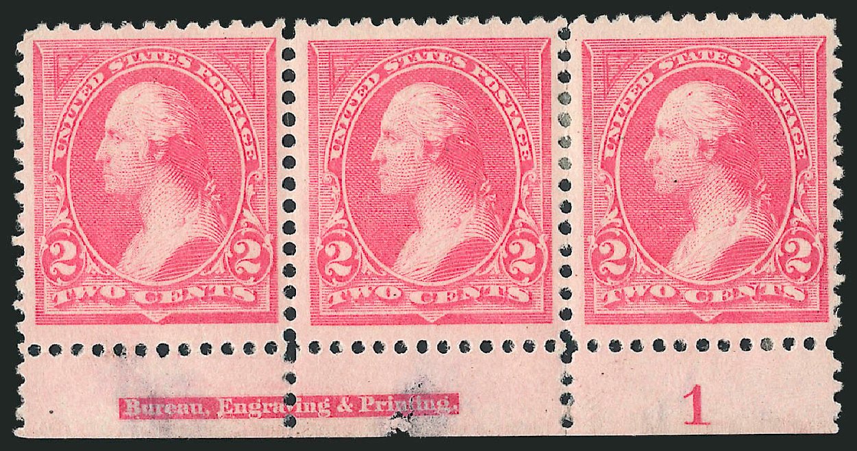 Values of US Stamp Scott #248 - 2c 1894 Washington. Robert Siegel Auction Galleries, Dec 2009, Sale 977, Lot 280