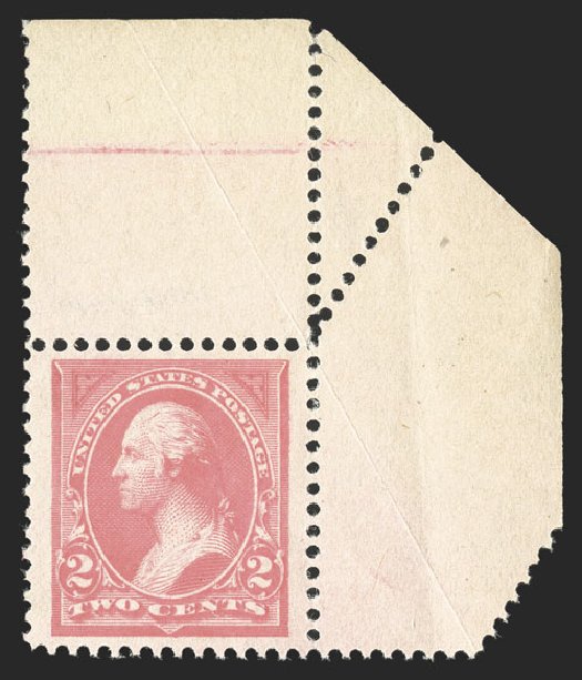 Values of US Stamp Scott Catalogue # 248 - 2c 1894 Washington. Spink Shreves Galleries, Jul 2012, Sale 140, Lot 181