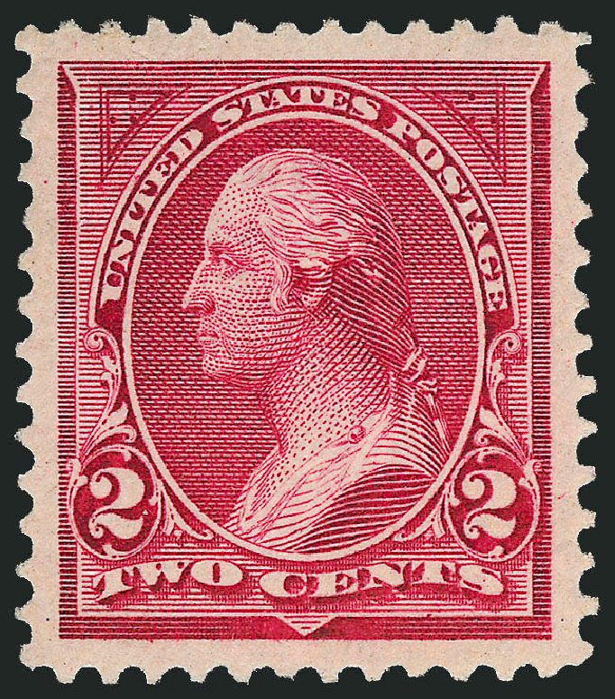 US Stamps Values Scott Catalog #249: 2c 1894 Washington. Robert Siegel Auction Galleries, Nov 2012, Sale 1034, Lot 229