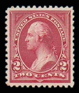 US Stamps Prices Scott Cat. #249: 2c 1894 Washington. Matthew Bennett International, Oct 2007, Sale 320, Lot 510