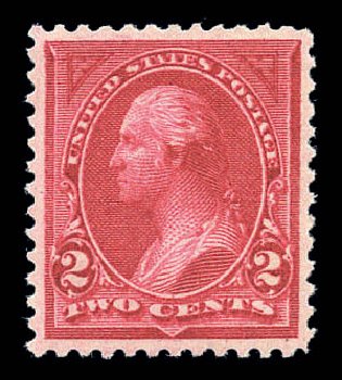 Prices of US Stamps Scott Catalog 249 - 2c 1894 Washington. Matthew Bennett International, Sep 2010, Sale 333, Lot 3664