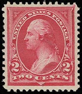 Costs of US Stamps Scott Catalogue # 249 - 1894 2c Washington. H.R. Harmer, Jun 2013, Sale 3003, Lot 1166
