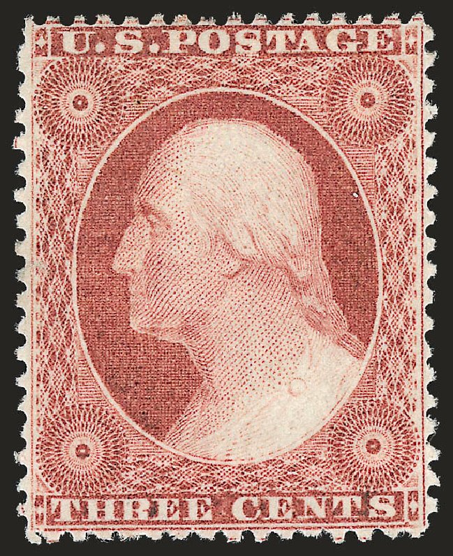 Prices of US Stamp Scott Cat. 25: 3c 1857 Washington. Robert Siegel Auction Galleries, Apr 2010, Sale 984, Lot 137