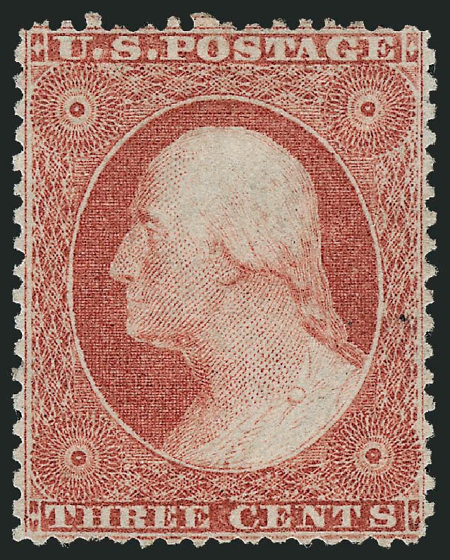 Prices of US Stamp Scott Catalogue # 25: 3c 1857 Washington. Robert Siegel Auction Galleries, Oct 2010, Sale 996, Lot 3188