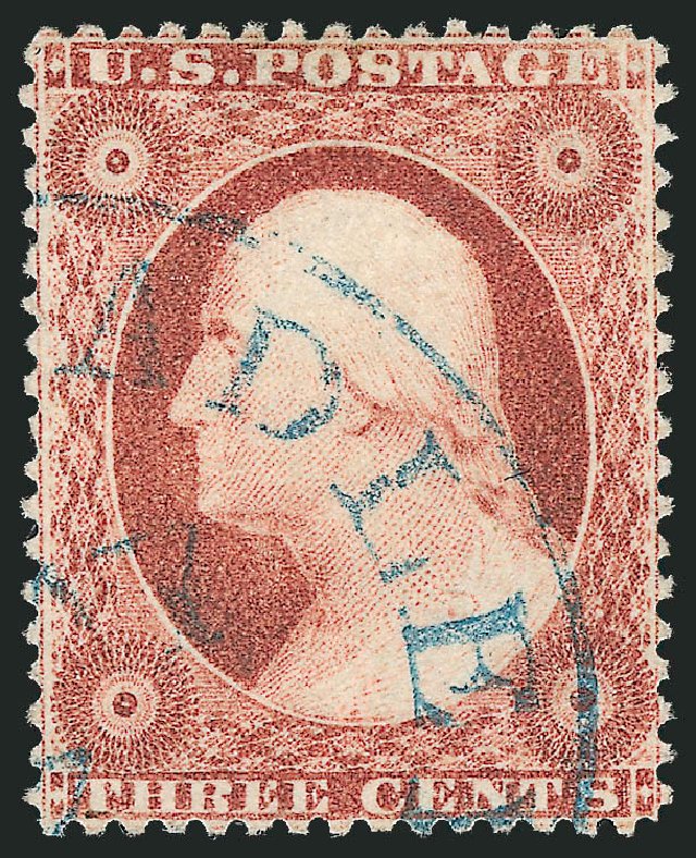 Prices of US Stamps Scott #25: 3c 1857 Washington. Robert Siegel Auction Galleries, Oct 2010, Sale 997, Lot 5238