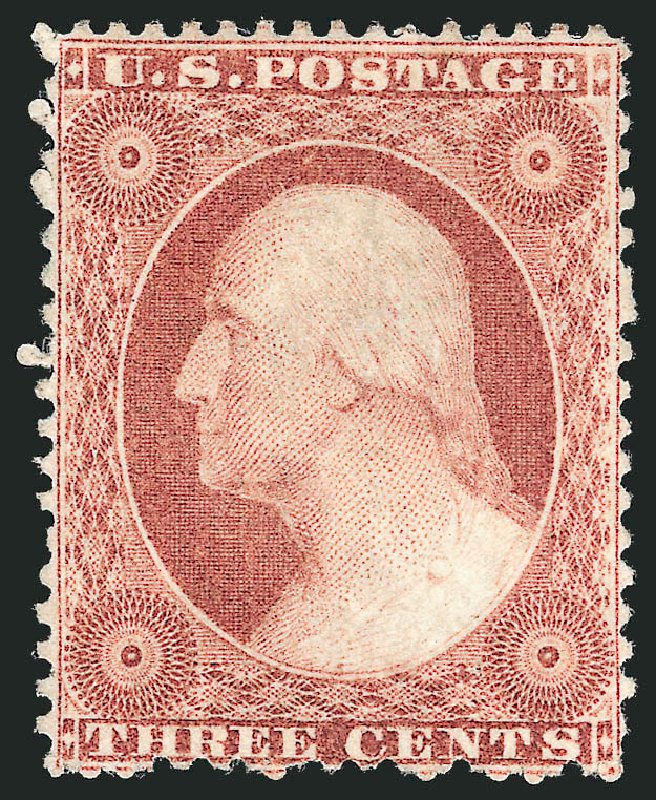 Prices of US Stamp Scott #25 - 1857 3c Washington. Robert Siegel Auction Galleries, Mar 2012, Sale 1021, Lot 160