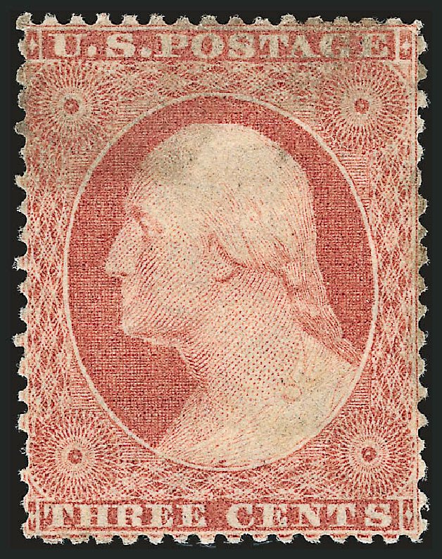Price of US Stamp Scott Cat. #25: 1857 3c Washington. Robert Siegel Auction Galleries, Dec 2009, Sale 982, Lot 5110