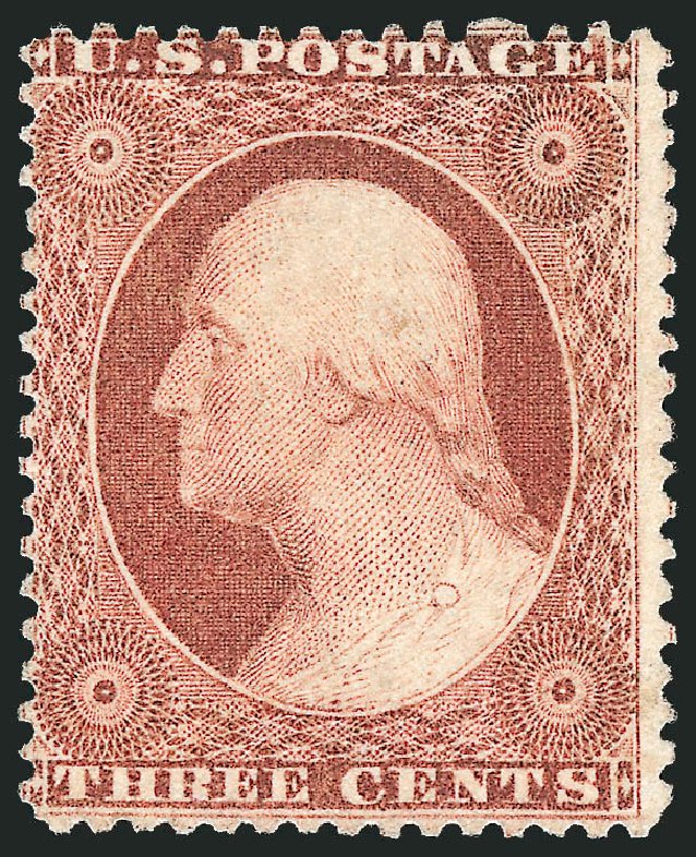 Prices of US Stamp Scott Catalogue #25 - 3c 1857 Washington. Robert Siegel Auction Galleries, Dec 2009, Sale 982, Lot 5111