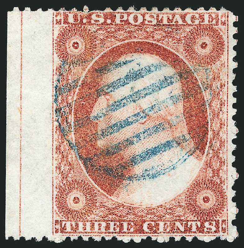 Price of US Stamp Scott Catalogue 25 - 1857 3c Washington. Robert Siegel Auction Galleries, Oct 2010, Sale 996, Lot 3191