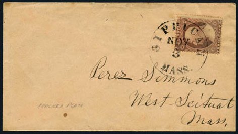 US Stamp Price Scott #25: 3c 1857 Washington. Harmer-Schau Auction Galleries, Jan 2013, Sale 96, Lot 423