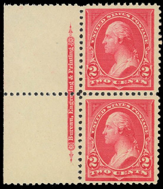 Price of US Stamp Scott Catalogue 250 - 1894 2c Washington. Daniel Kelleher Auctions, Jan 2012, Sale 628, Lot 377