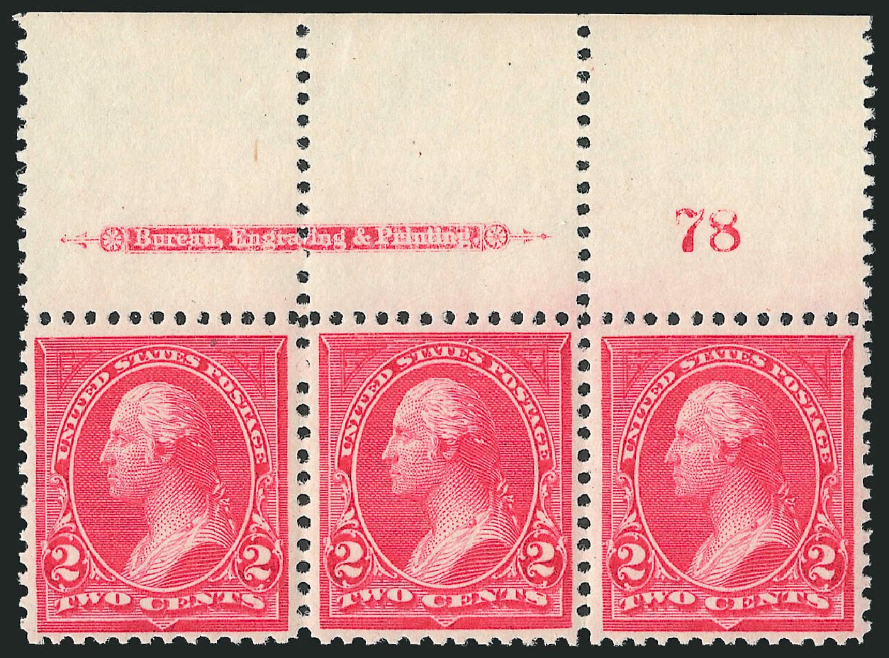 Price of US Stamps Scott Catalog #250: 1894 2c Washington. Robert Siegel Auction Galleries, Dec 2009, Sale 977, Lot 291