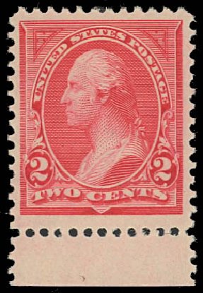 Price of US Stamps Scott Catalog # 250: 2c 1894 Washington. Daniel Kelleher Auctions, Jan 2012, Sale 628, Lot 375