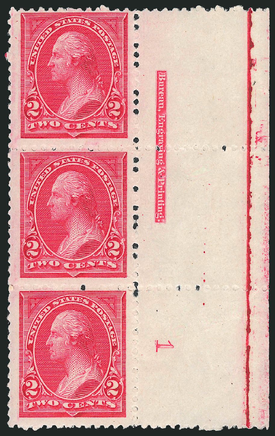 US Stamp Prices Scott # 250 - 2c 1894 Washington. Robert Siegel Auction Galleries, Dec 2009, Sale 977, Lot 295