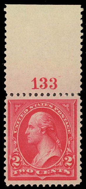 Price of US Stamp Scott #251 - 1894 2c Washington. Daniel Kelleher Auctions, Aug 2012, Sale 631, Lot 947