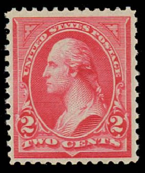 Cost of US Stamps Scott Cat. #251: 1894 2c Washington. Daniel Kelleher Auctions, Jul 2011, Sale 625, Lot 848