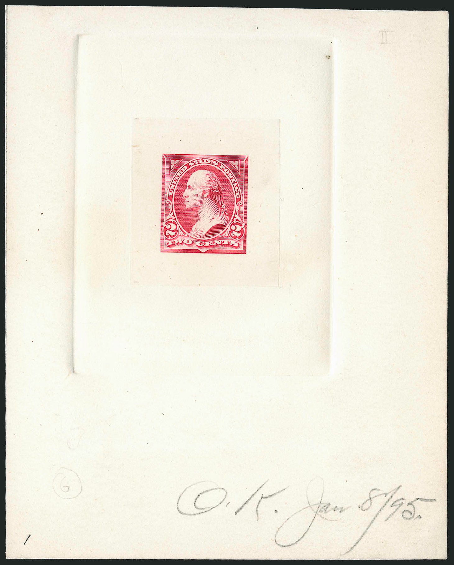 US Stamps Prices Scott 251: 1894 2c Washington. Robert Siegel Auction Galleries, Dec 2009, Sale 977, Lot 148