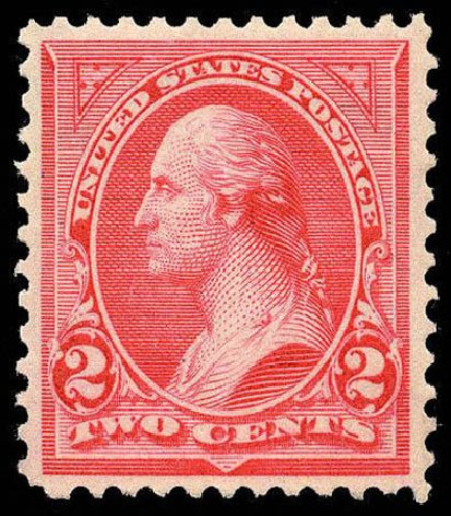 Prices of US Stamps Scott Cat. 251: 2c 1894 Washington. Matthew Bennett International, Apr 2008, Sale 326, Lot 240