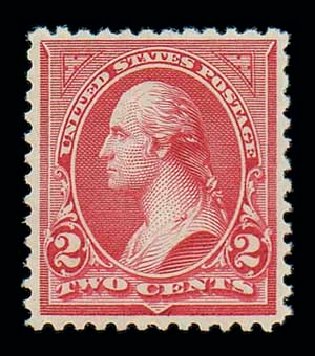 US Stamp Values Scott Cat. 251 - 1894 2c Washington. Matthew Bennett International, Oct 2007, Sale 320, Lot 511