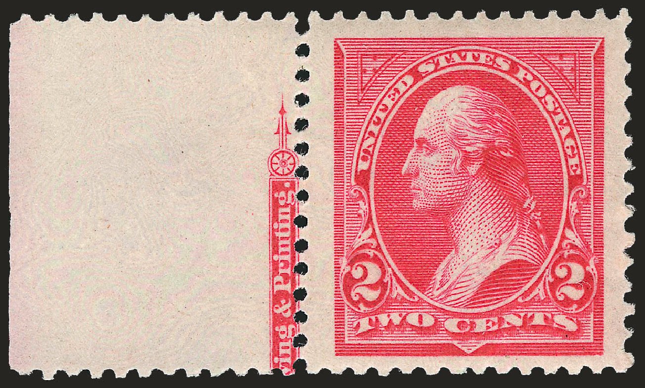 US Stamp Values Scott Catalog # 251 - 1894 2c Washington. Robert Siegel Auction Galleries, Jun 2009, Sale 975, Lot 1561