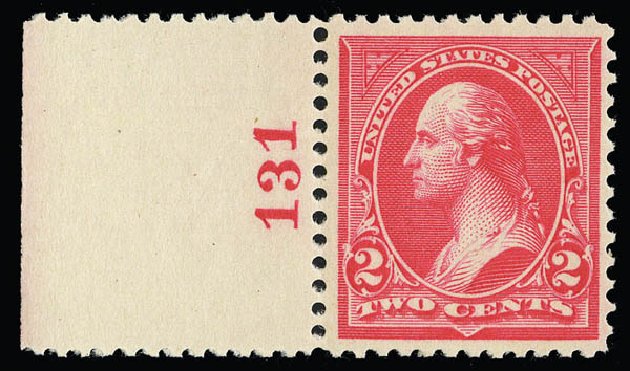 Values of US Stamps Scott Catalog # 251: 2c 1894 Washington. Matthew Bennett International, Sep 2012, Sale 346, Lot 754