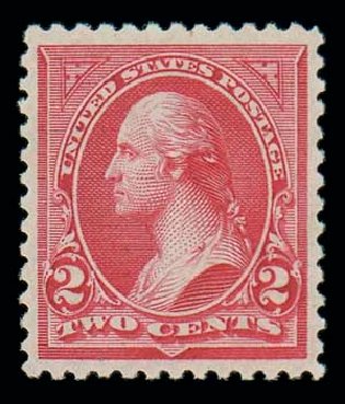 US Stamp Price Scott Cat. 251 - 2c 1894 Washington. Matthew Bennett International, Dec 2007, Sale 325, Lot 1776