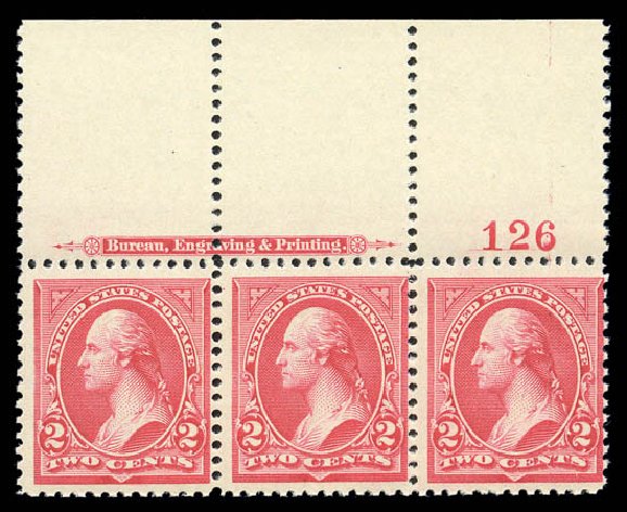 Prices of US Stamp Scott Cat. # 251 - 2c 1894 Washington. Matthew Bennett International, Sep 2010, Sale 331, Lot 616