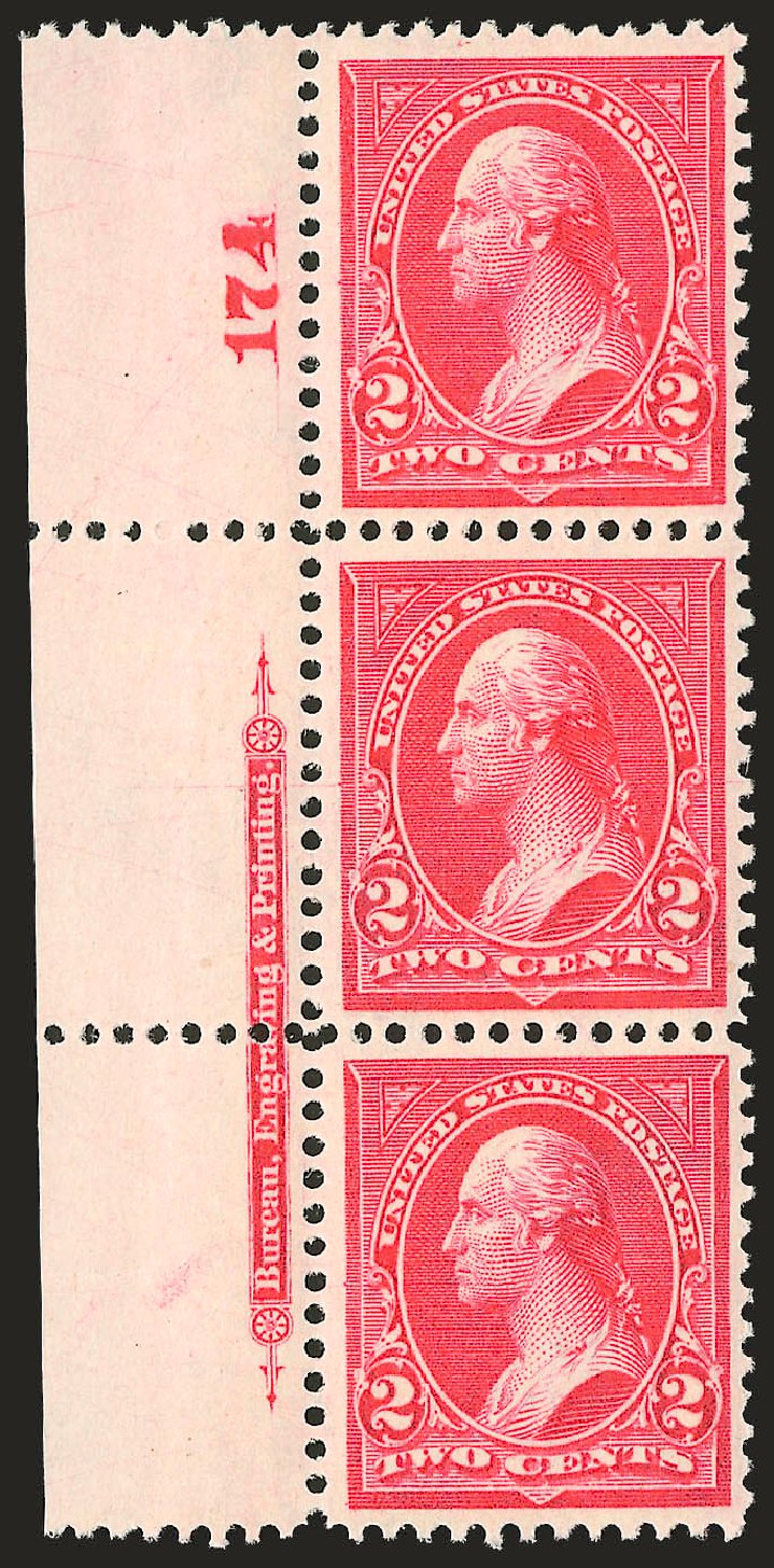 Cost of US Stamp Scott Catalogue # 252 - 2c 1894 Washington. Robert Siegel Auction Galleries, Jun 2010, Sale 992, Lot 2349