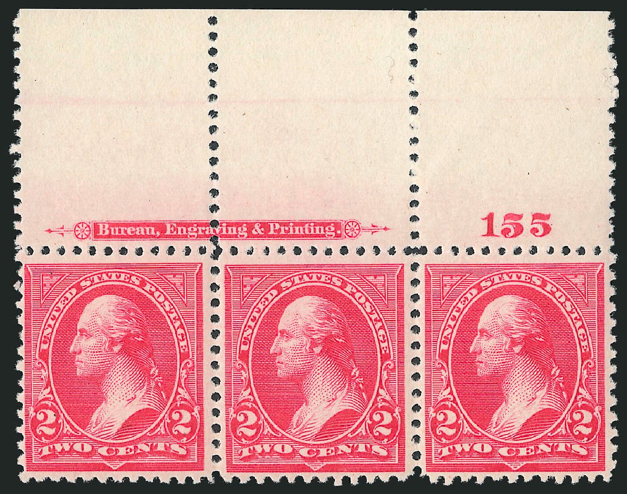 US Stamps Prices Scott Catalogue # 252 - 1894 2c Washington. Robert Siegel Auction Galleries, Dec 2009, Sale 977, Lot 294