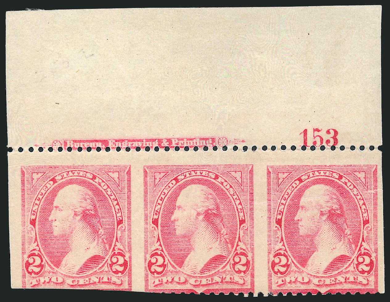 Values of US Stamps Scott Cat. #252 - 1894 2c Washington. Robert Siegel Auction Galleries, Dec 2009, Sale 977, Lot 304