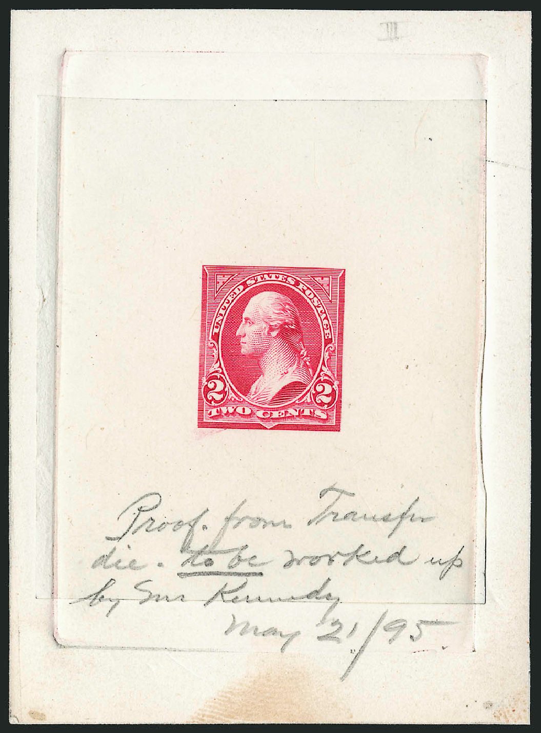 Cost of US Stamp Scott Catalogue #252: 2c 1894 Washington. Robert Siegel Auction Galleries, Dec 2009, Sale 977, Lot 155