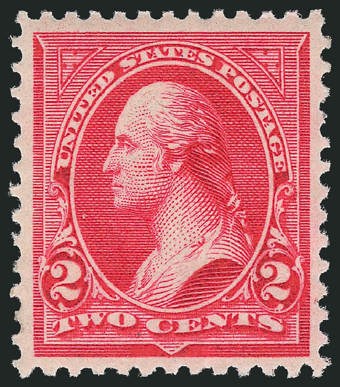 Value of US Stamp Scott Catalog #252 - 2c 1894 Washington. Robert Siegel Auction Galleries, Mar 2011, Sale 1007, Lot 2492