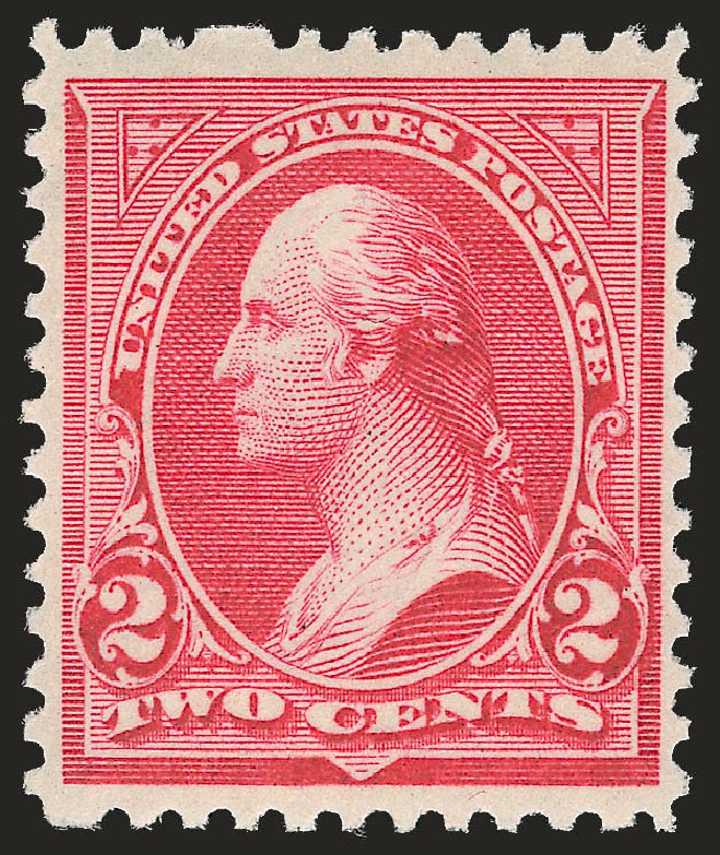 Values of US Stamps Scott Catalog # 252 - 2c 1894 Washington. Robert Siegel Auction Galleries, Jun 2009, Sale 975, Lot 1562