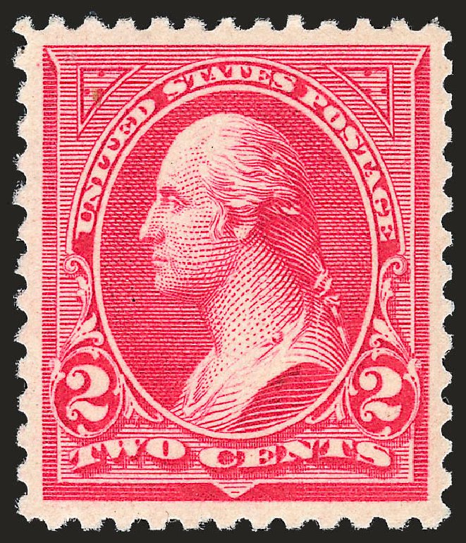 Values of US Stamps Scott Catalogue #252: 1894 2c Washington. Robert Siegel Auction Galleries, Apr 2010, Sale 984, Lot 636