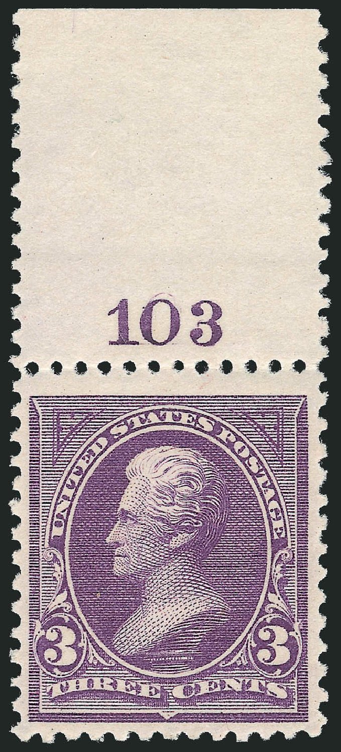 US Stamps Prices Scott #253: 3c 1894 Jackson. Robert Siegel Auction Galleries, Sep 2009, Sale 976, Lot 1731