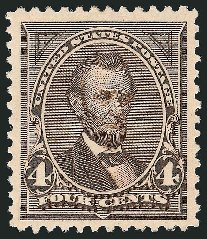US Stamps Price Scott Catalogue #254: 4c 1894 Lincoln. Robert Siegel Auction Galleries, Oct 2011, Sale 1014, Lot 1583