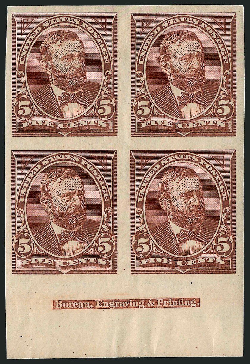 Costs of US Stamp Scott Cat. # 255: 5c 1894 Grant. Robert Siegel Auction Galleries, Dec 2012, Sale 1037, Lot 1871