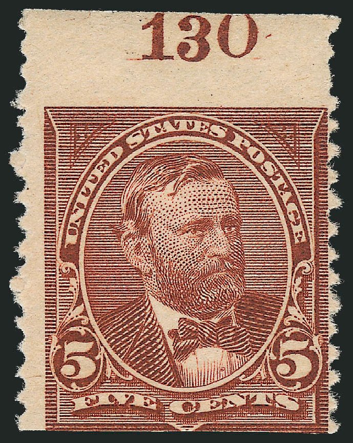 US Stamps Price Scott 255: 1894 5c Grant. Robert Siegel Auction Galleries, Jun 2011, Sale 1011, Lot 613