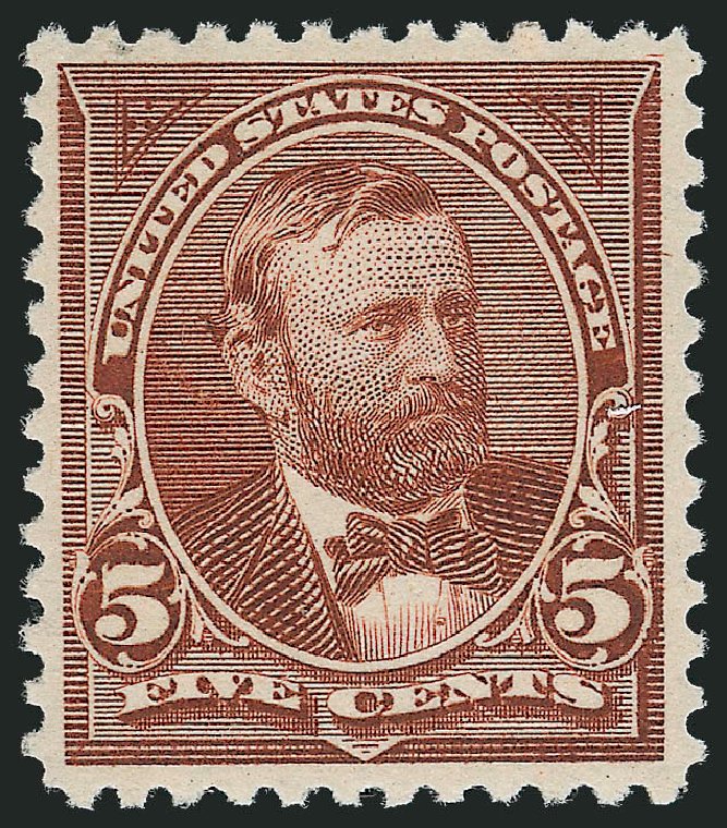 Values of US Stamps Scott Cat. 255: 5c 1894 Grant. Robert Siegel Auction Galleries, Oct 2012, Sale 1033, Lot 4143