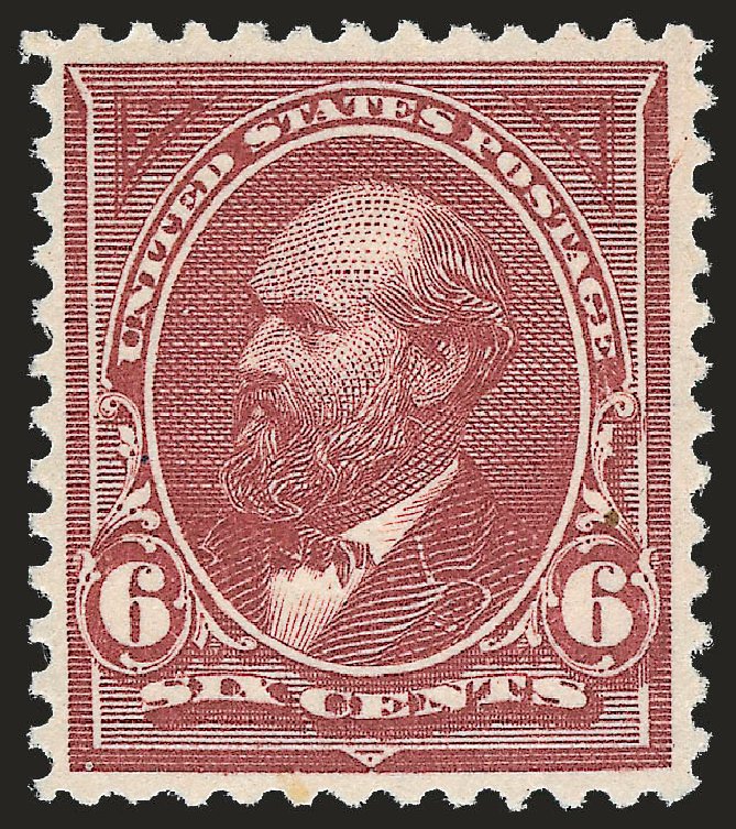 US Stamp Prices Scott # 256 - 1894 6c Garfield. Robert Siegel Auction Galleries, Sep 2009, Sale 976, Lot 1734