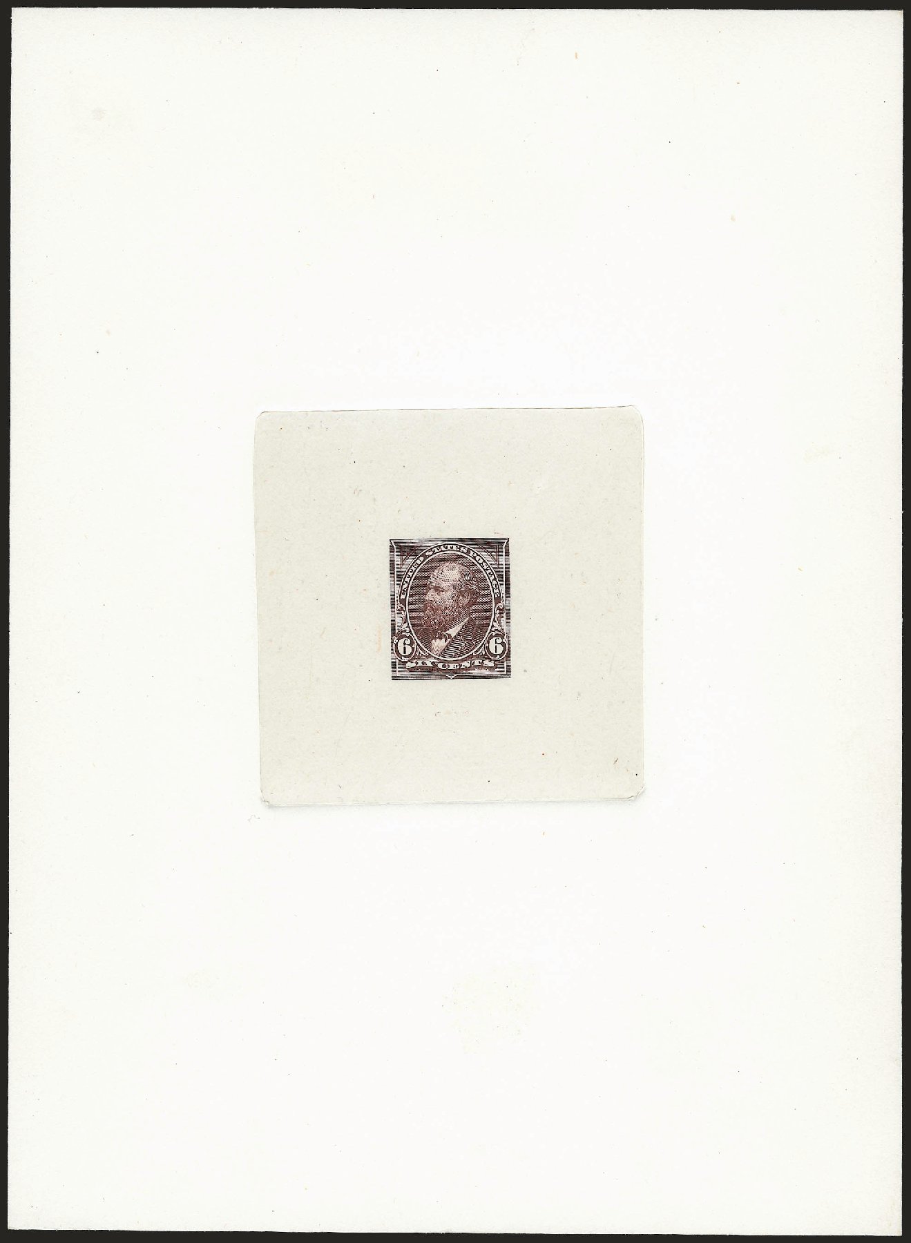 Values of US Stamps Scott Cat. 256 - 6c 1894 Garfield. Robert Siegel Auction Galleries, Dec 2009, Sale 977, Lot 175