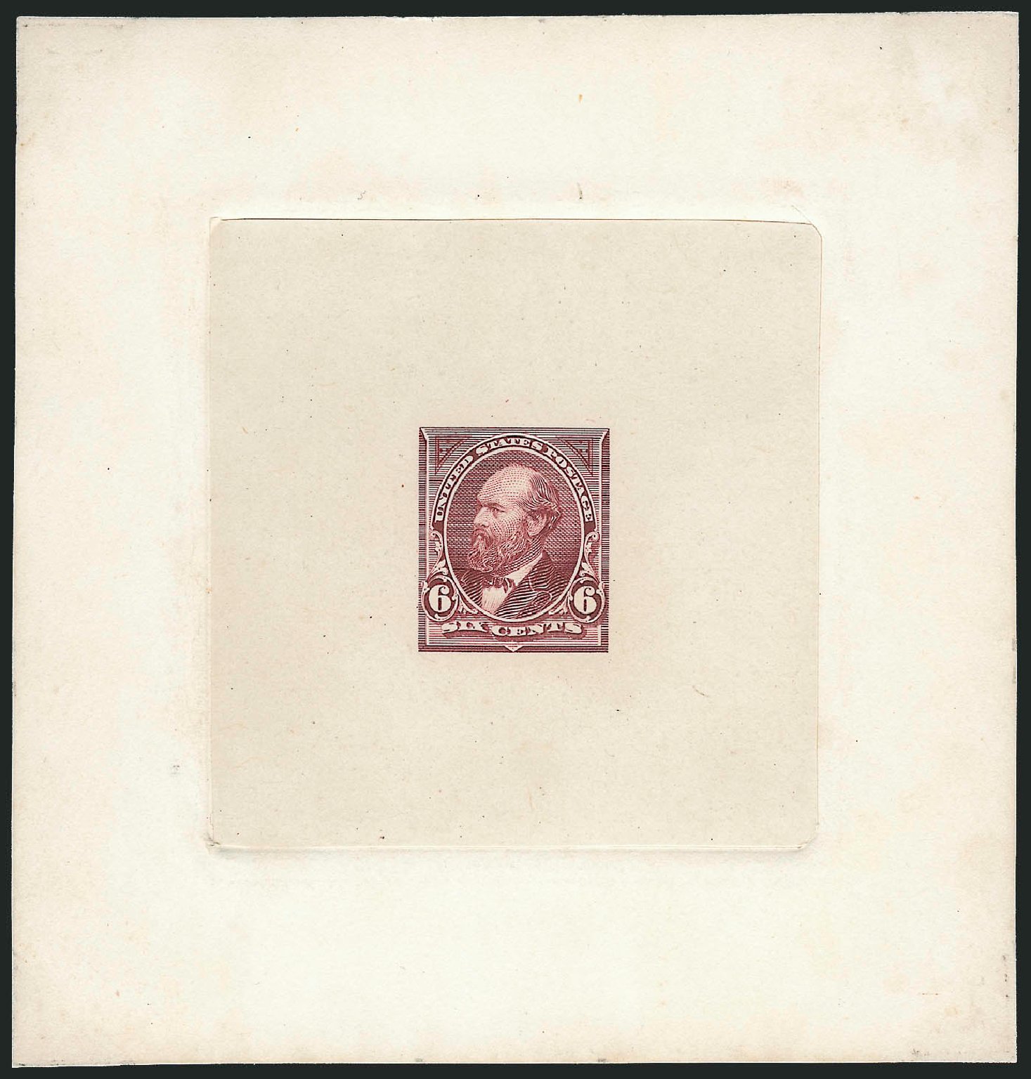 Value of US Stamps Scott Catalogue 256: 1894 6c Garfield. Robert Siegel Auction Galleries, Mar 2012, Sale 1019, Lot 583